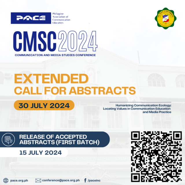 Submission of abstracts for CMSC 2024 extended until July 30 PACE